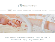 Tablet Screenshot of patientfamilycare.com